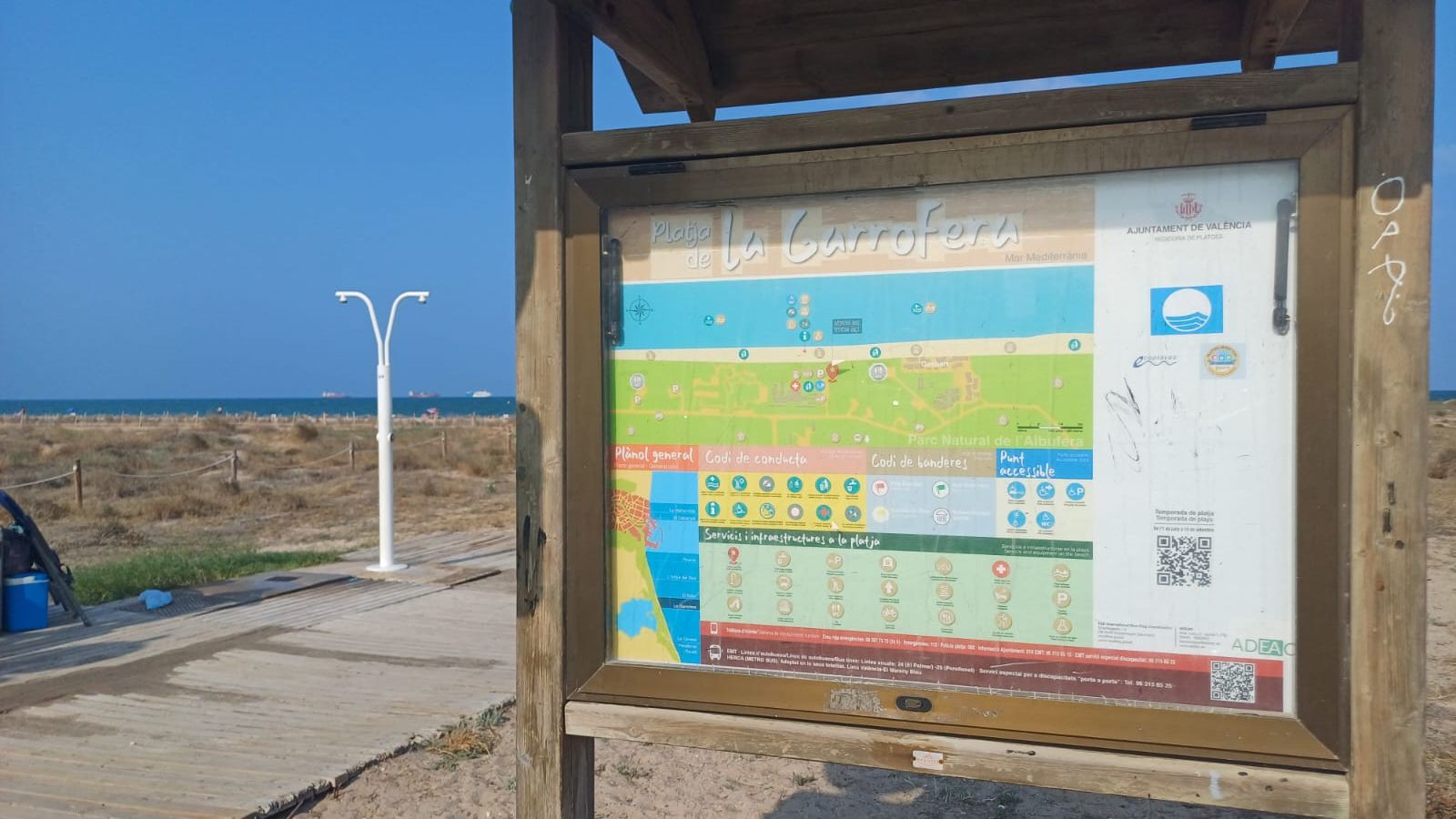 Platja de la Garrofera, este dimecres