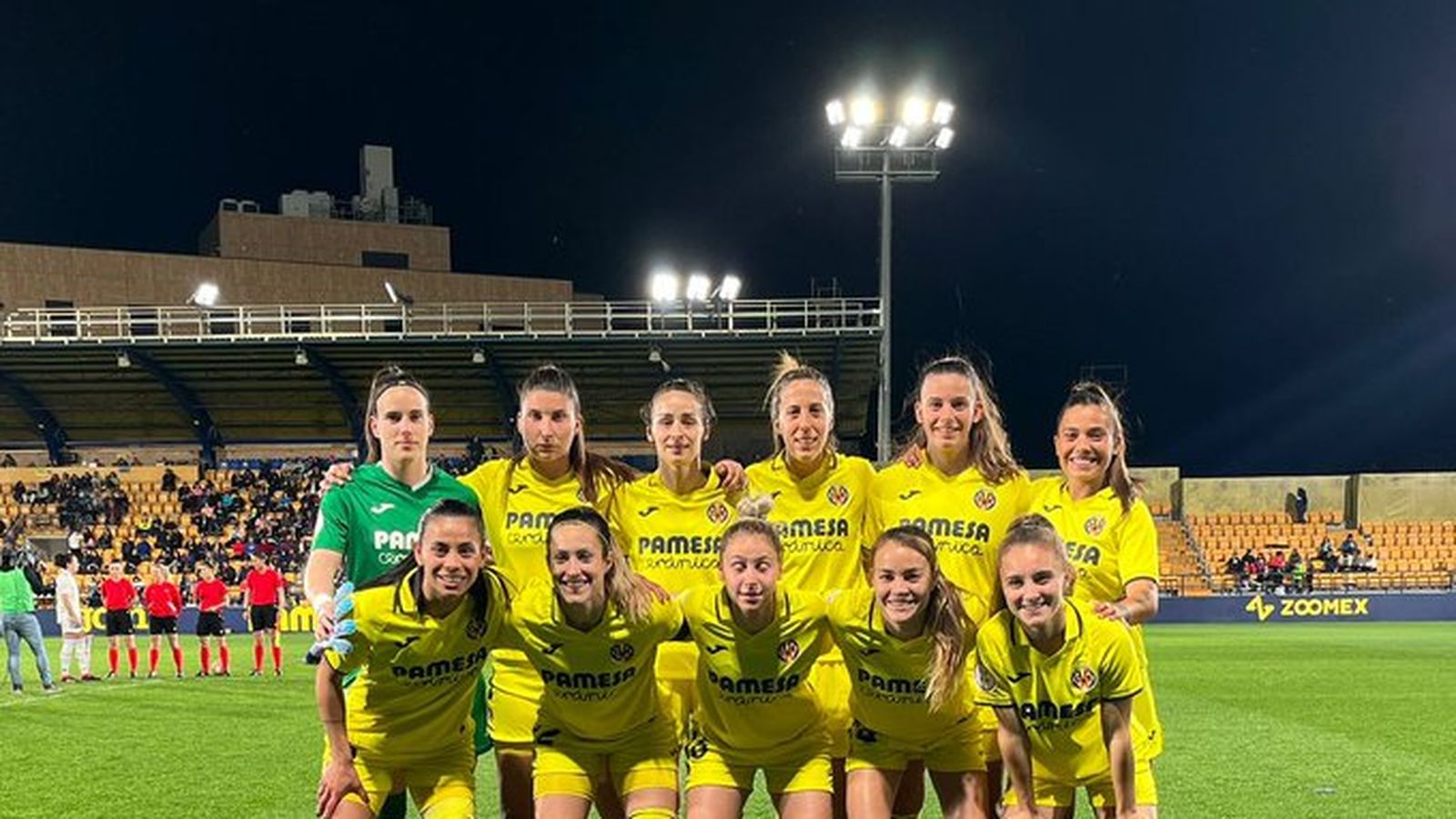 Equip titular del Vila-real CF contra el Reial Madrid