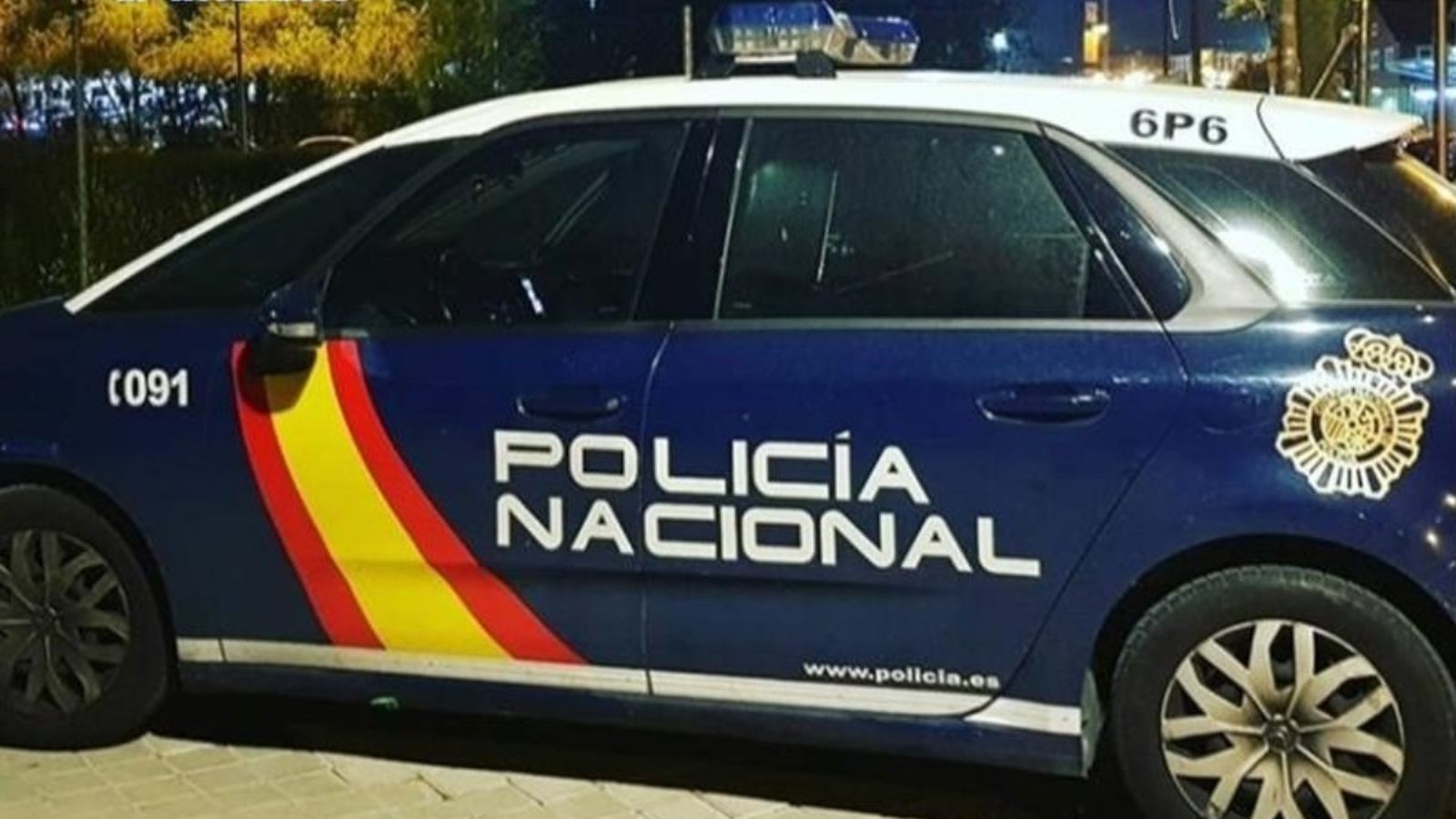 Imatge d'arxiu d'un cotxe de la Policia Nacional