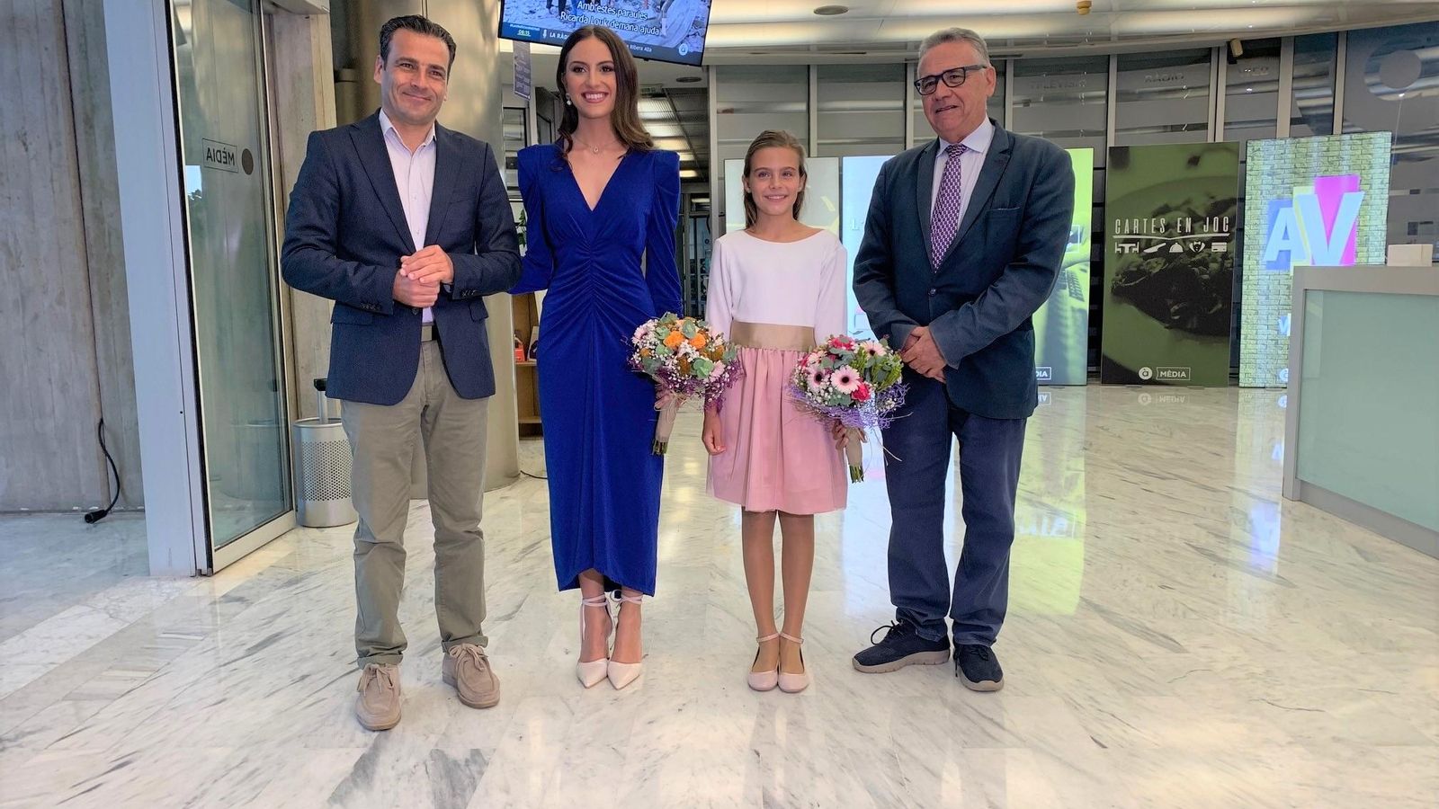 Les Falleres Major i Infantil 2024 amb Alfred Costa i Miquel Francés