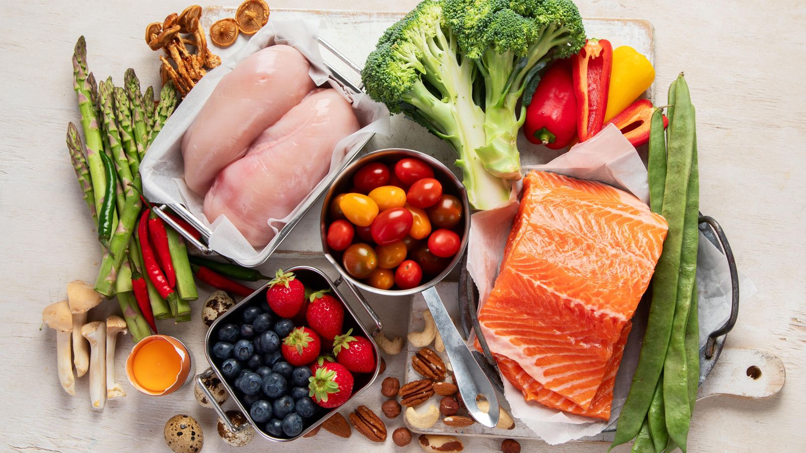 Imatge d'arxiu d'aliments saludables