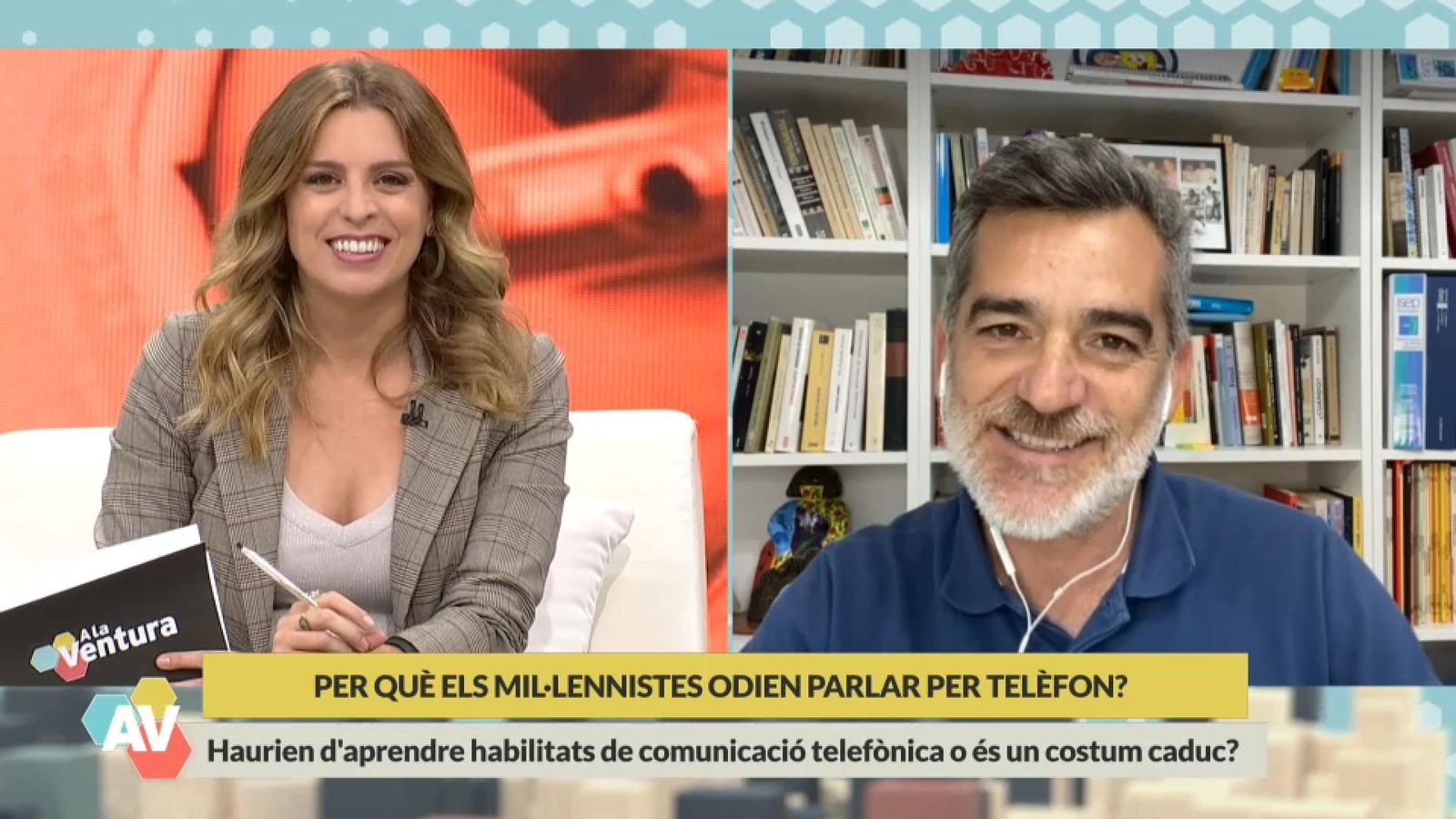 El psicòleg Natxo Coller reflexiona en 'A la Ventura' sobre l'estudi que reflecteix la fòbia de les noves generacions a les converses telefòniques El psicòleg Natxo Coller reflexiona en 'A la Ventura' sobre l'estudi que reflecteix la fòbia de les noves generacions a les converses telefòniques