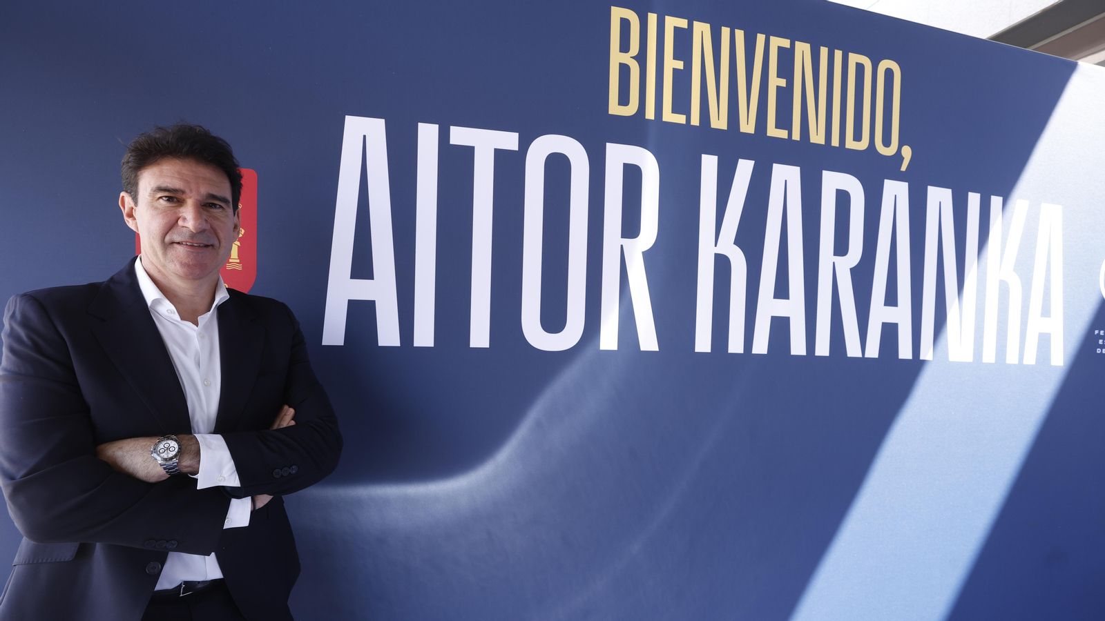 Karanka, en la seua presentació a Las Rozas