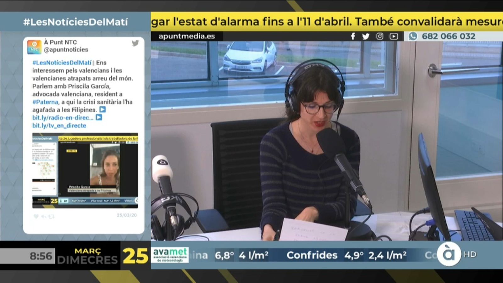 25.03.2020 | Xarxes | NM Les seues opinions sobre la situació del coronavirus
