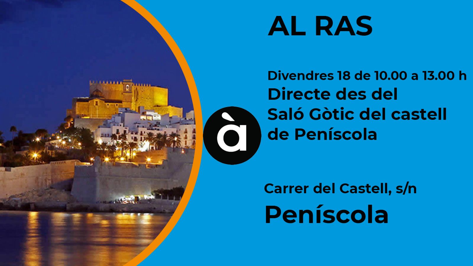 El programa deixa com cada divendres el Centre de Producció de Programes de Burjassot