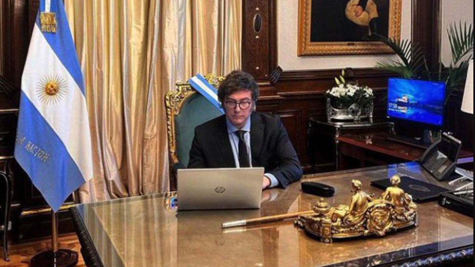 Javier Milei, president de l'Argentina Javier Milei, president de l'Argentina