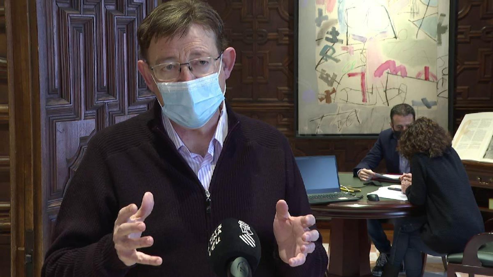 Puig garanteix l’arribada de 31.000 noves vacunes aquest dilluns