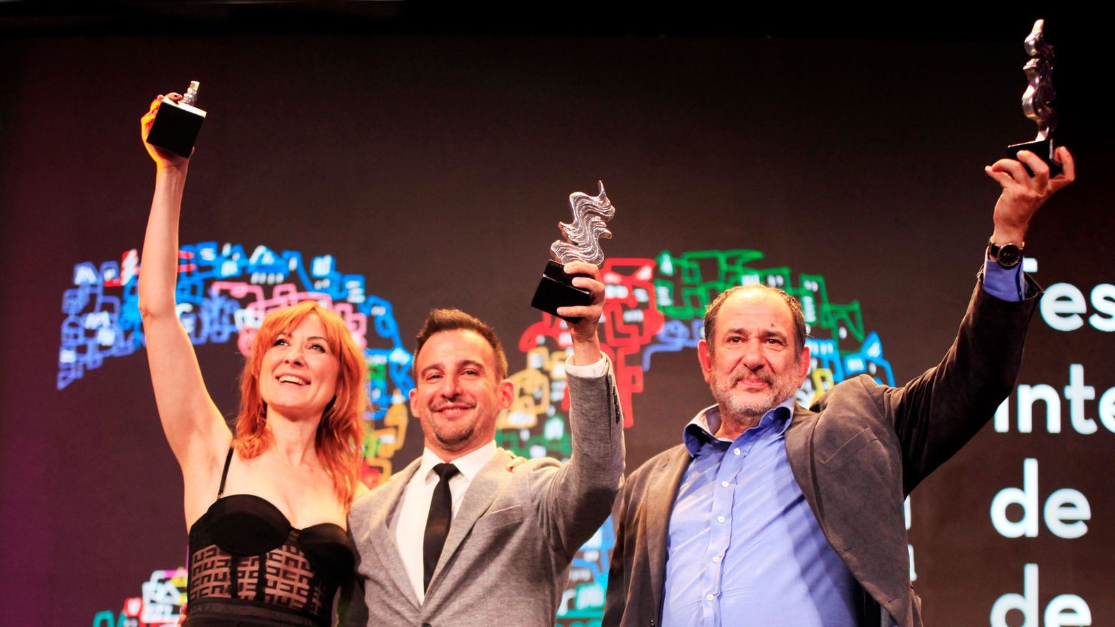 Amenábar rep el Premi Lucentum en la gala inaugural del Festival de Cine d'Alacant