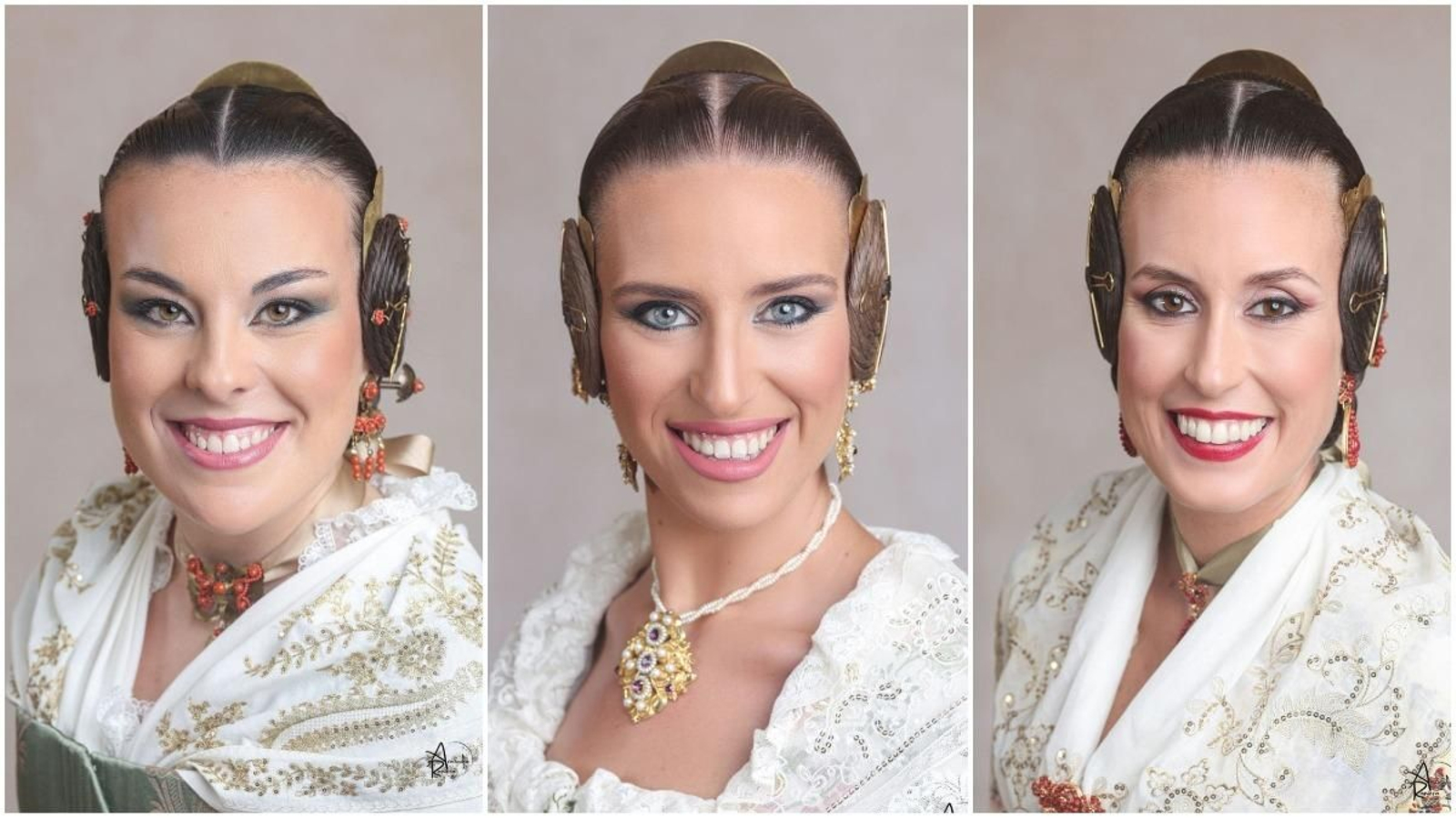 D'esquerra a dreta: Belén García, Cristina Madrero i Ana Isabel Martín