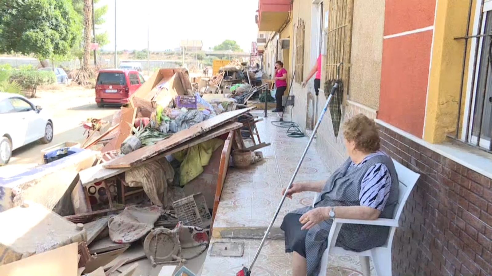 Conseqüències de les inundacions al municipi del Baix Segura