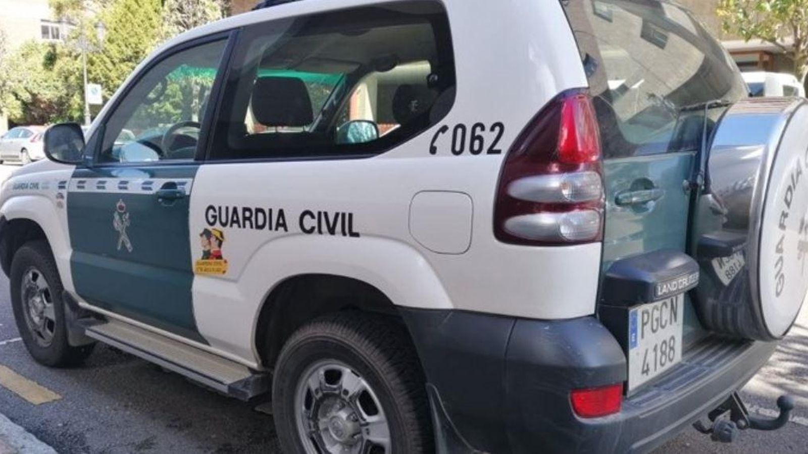 Vehicle de la Guàrdia Civil, en arxiu
