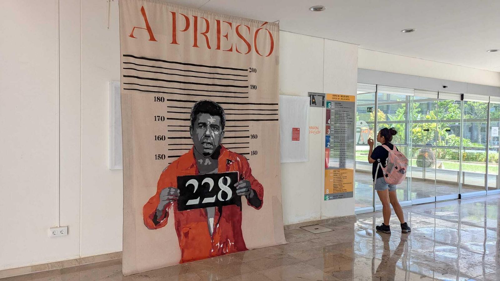 La mostra està exposada a la Facultat de Belles Arts de la Universitat Politècnica de València i forma part del festival PAM! 2025