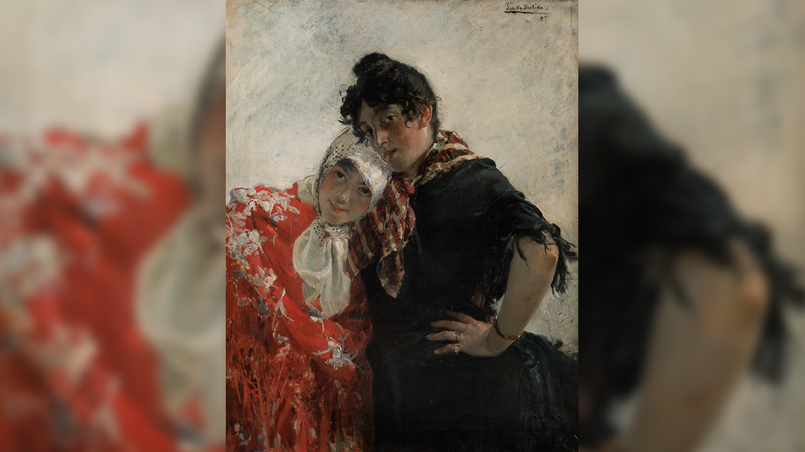 El quadre de ‘Las chulas’, de Joaquim Sorolla