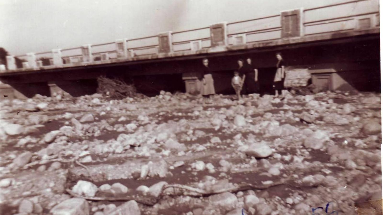 Bétera, després de la riuada del 1949