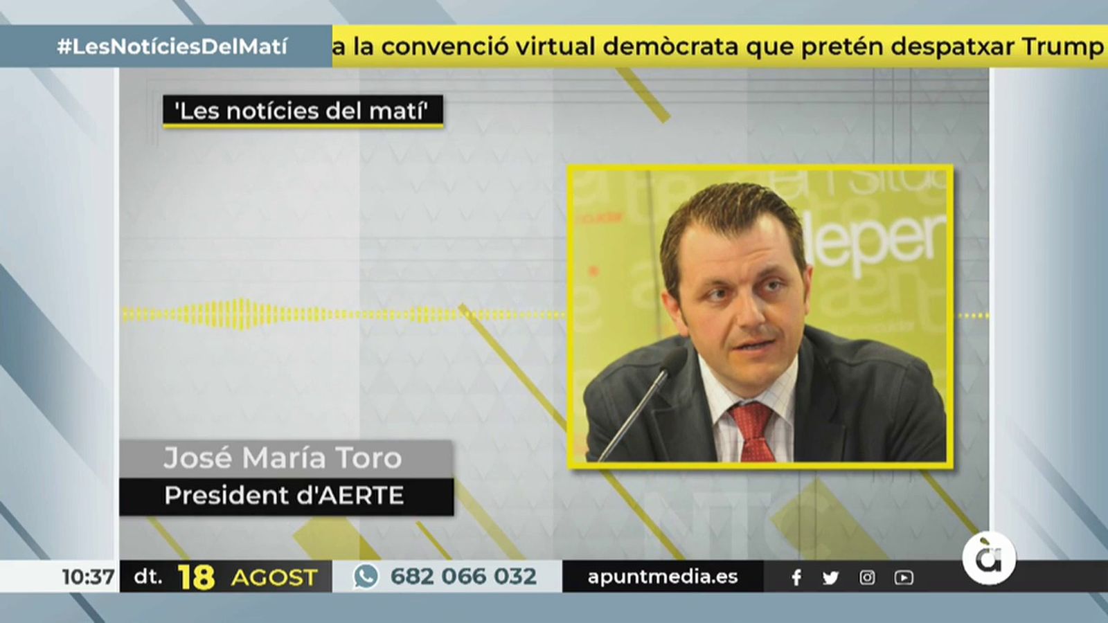 18.08.2020 | NM Entrevista a José María Toro