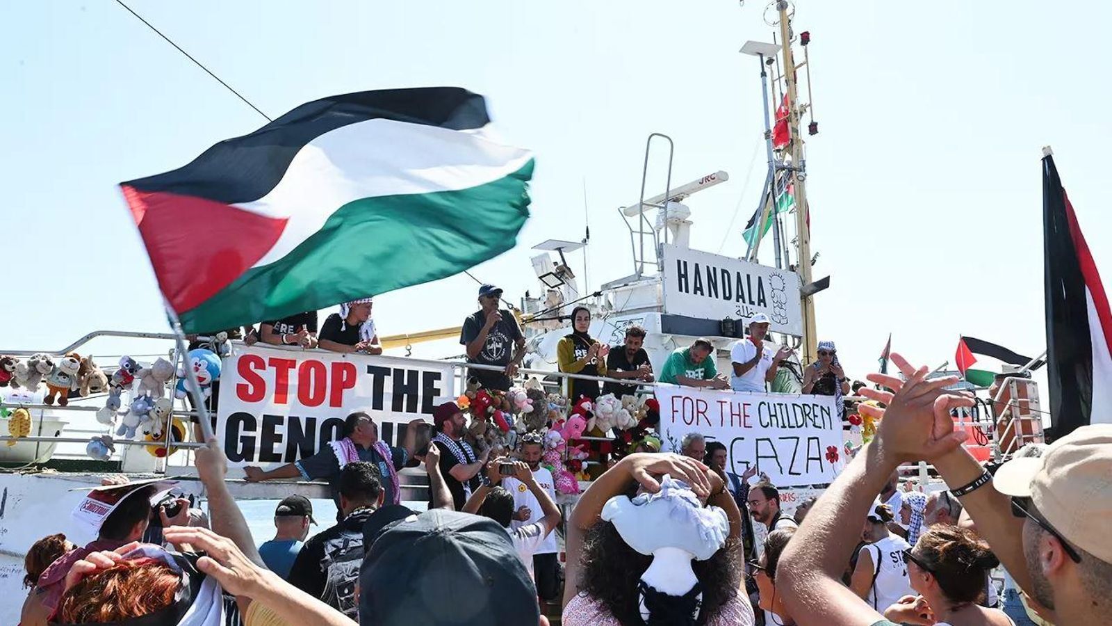 La Global Sumud Flotilla està formada per desenes de vaixells i més de 28.000 persones