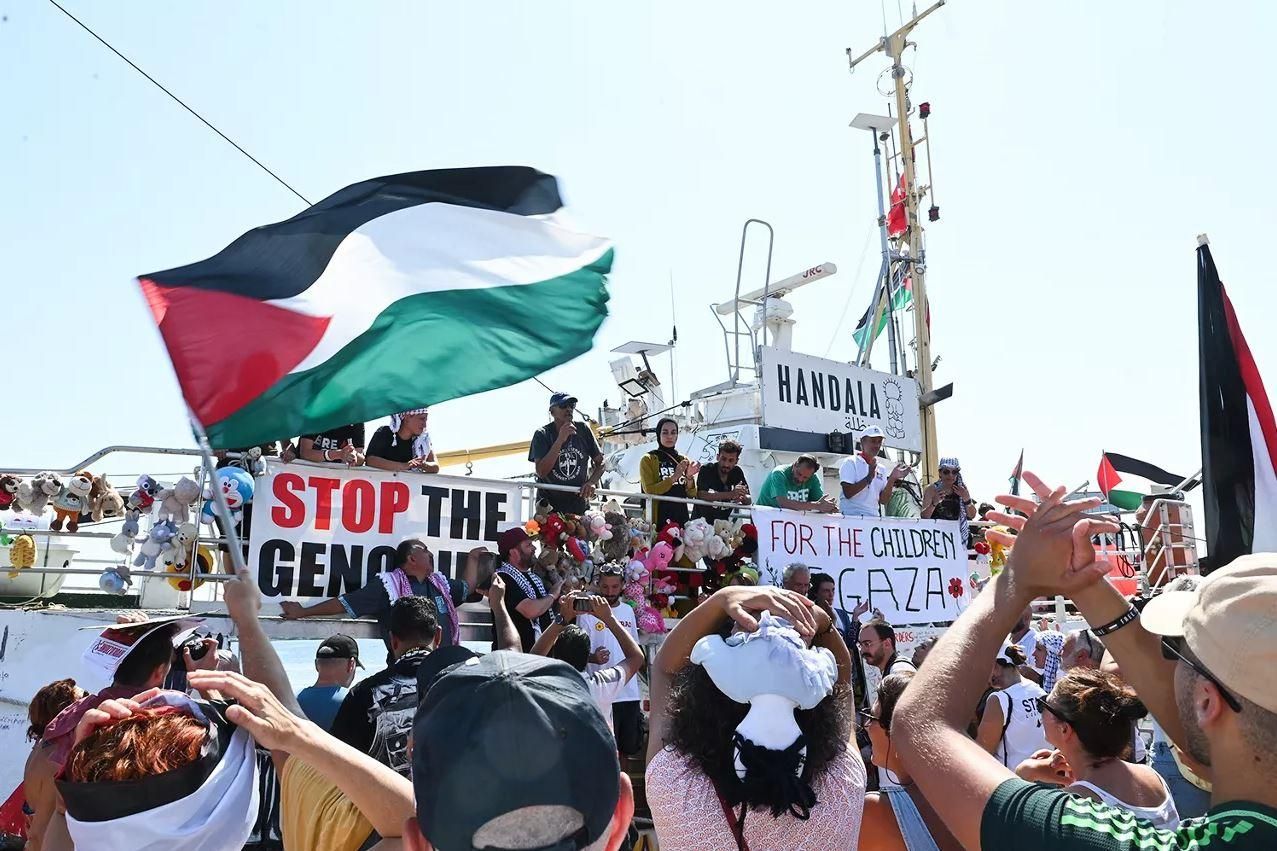 La Flotilla Global Sumud estarà formada per més de 28.000 persones de 44 països La Global Sumud Flotilla està formada per desenes de vaixells i més de 28.000 persones