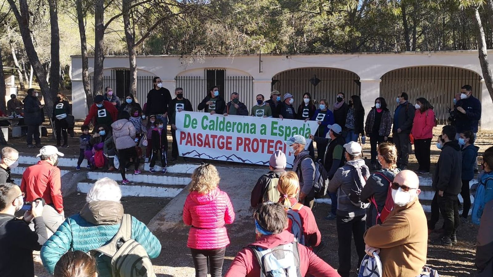 Trobada de la plantació de vegetació autòctona a Sagunt per part d'Acció Ecologista - Agró