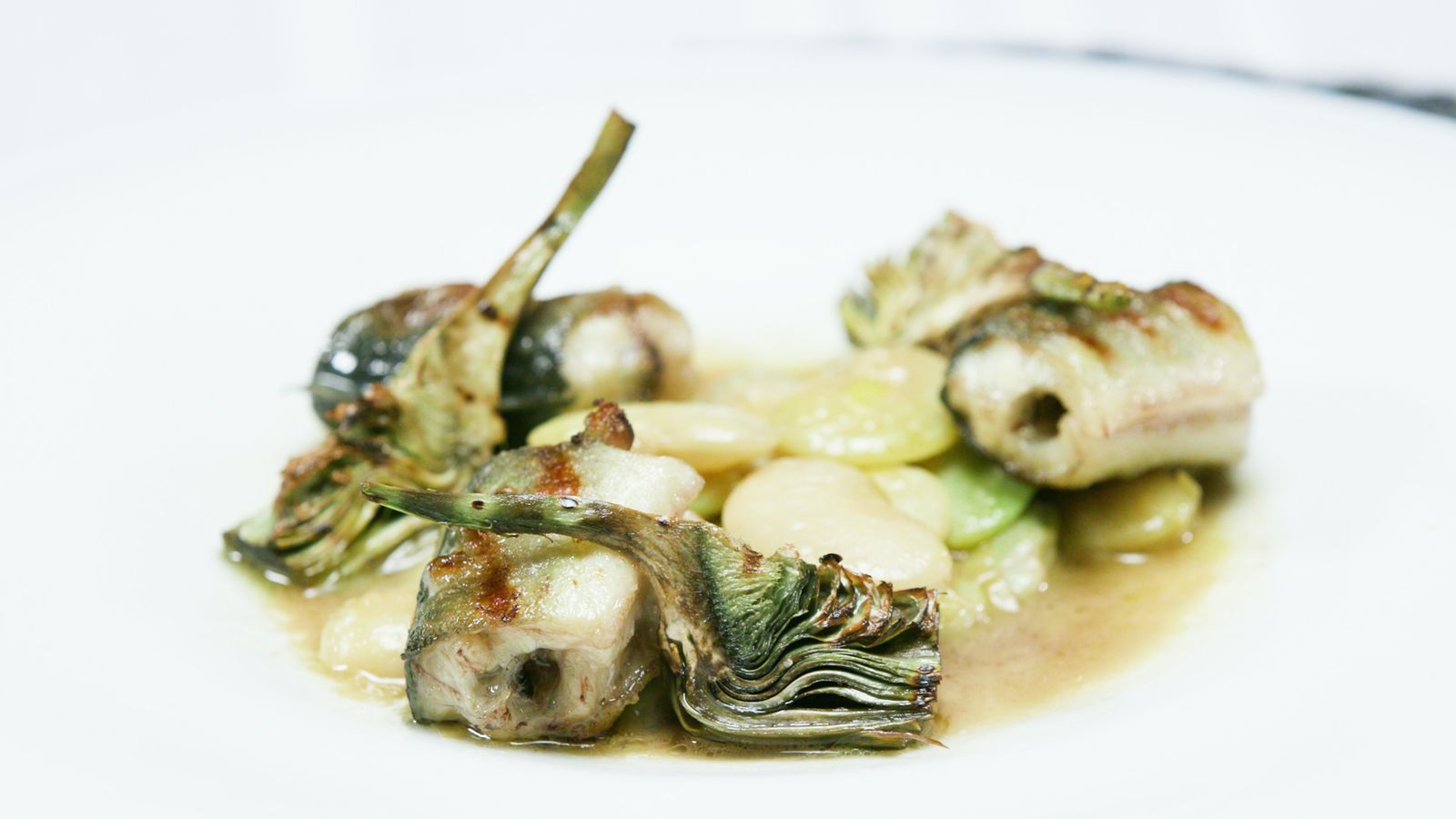 Guisat de garrofó amb anguila