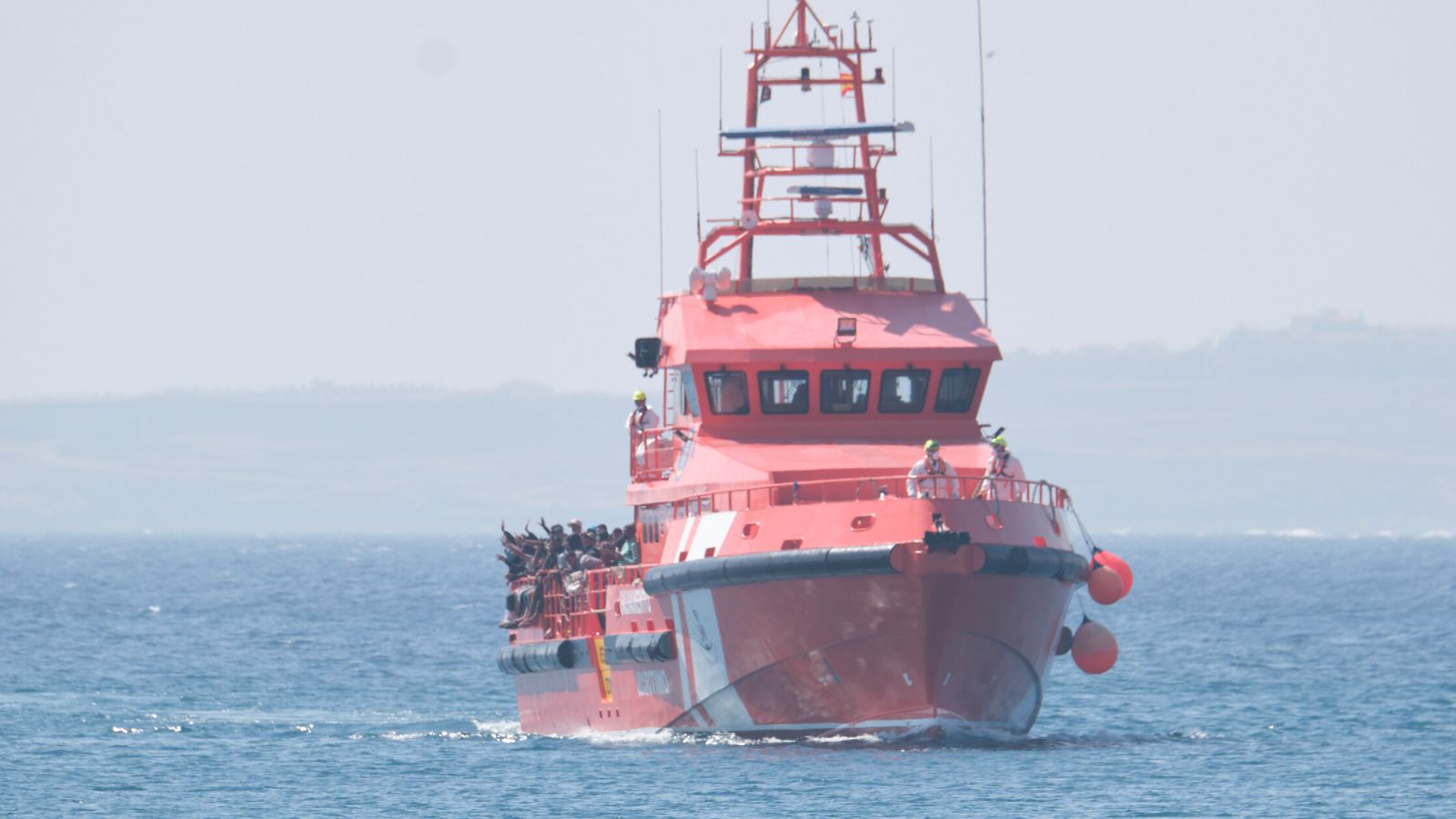 Foto d'arxiu del vaixell Guardamar Talia de Salvament Marítim