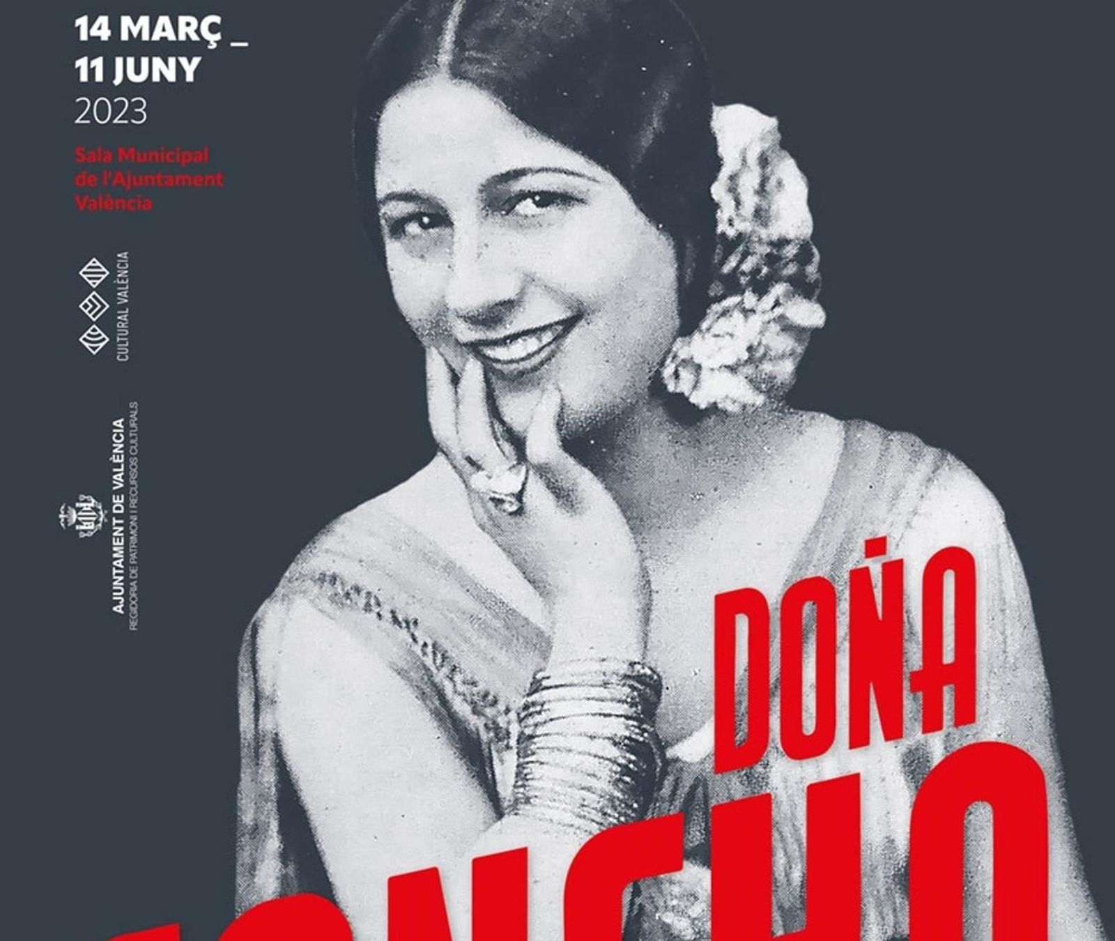 Imatge promocional de "Doña Concha. Una exploració al voltant de la copla i Conchita Piquer"