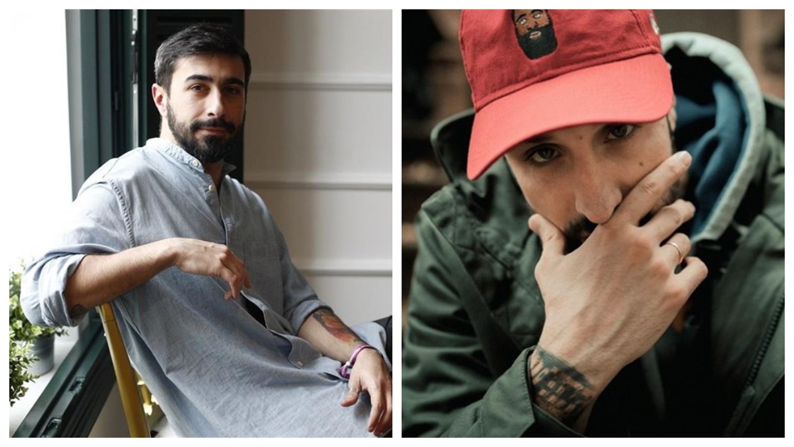 Els rapers espanyols Rayden i Toteking. Europa Press