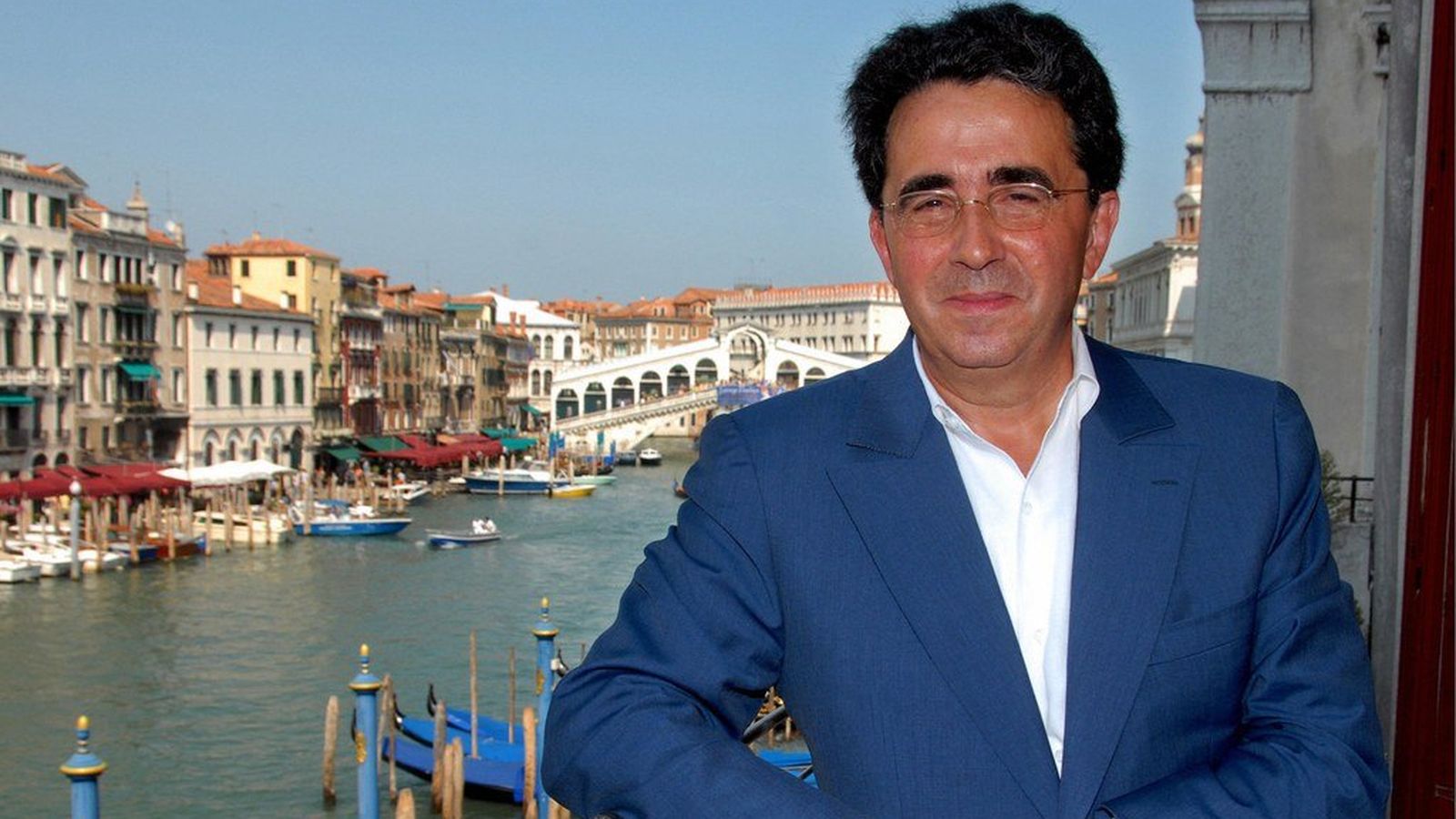 L'arquitecte Santiago Calatrava a Venècia, on va dissenyar un pont polèmic, en una imatge d'arxiu
