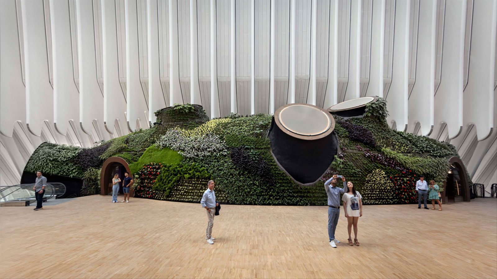 Interior del CaixaForum de València