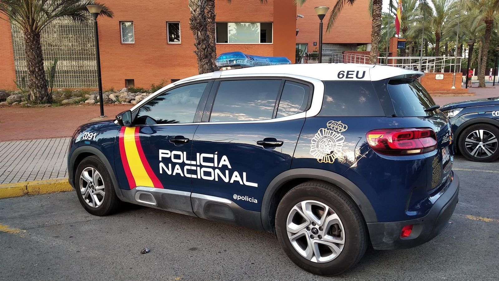 Imatge d'arxiu d'un cotxe de policia