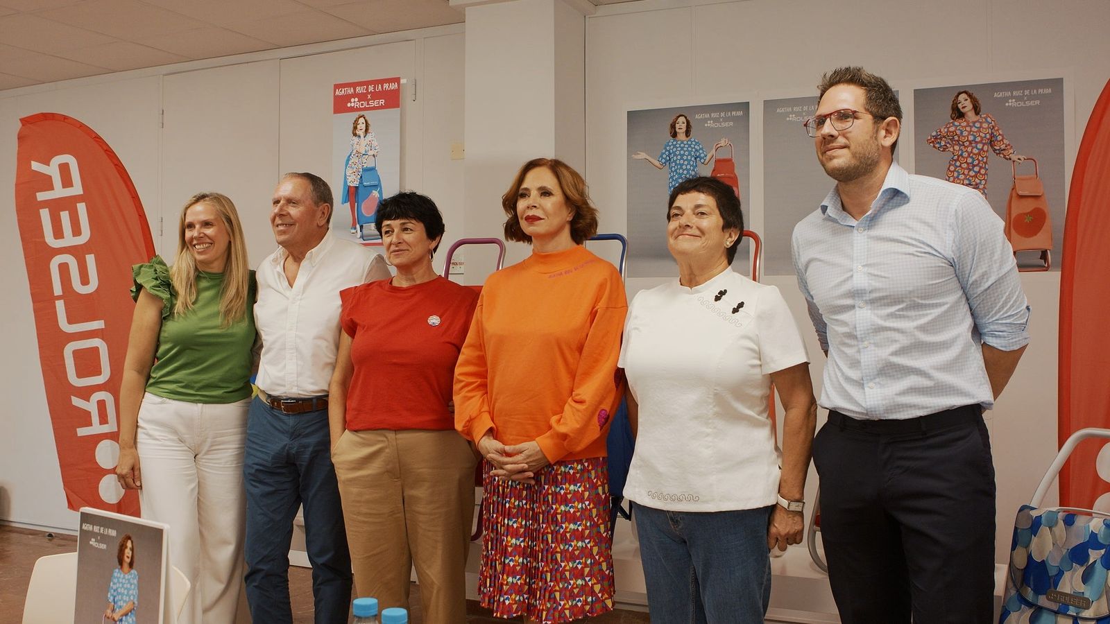 Els carros Rolser fan moda amb Agatha Ruiz de la Prada