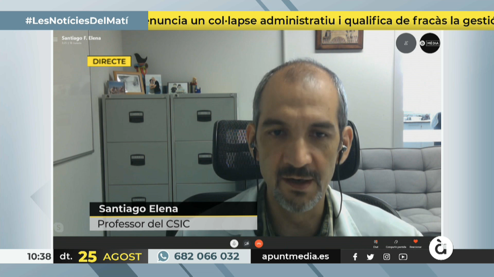 25.08.2020 | NM Entrevista a Santiago Elena