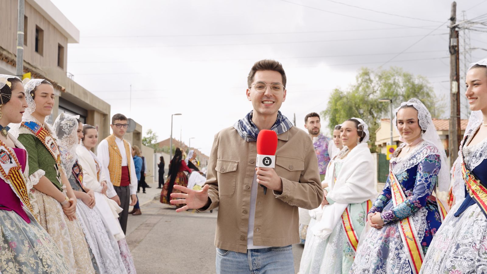 Ernesto Pereto en les Falles de Sant Antoni de Benaixeve