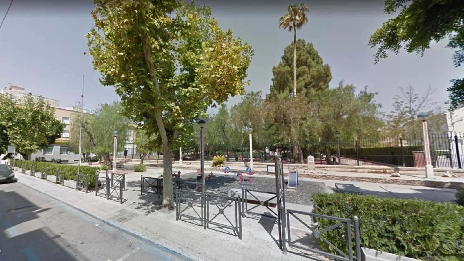 Parc en què van ocòrrer els fets