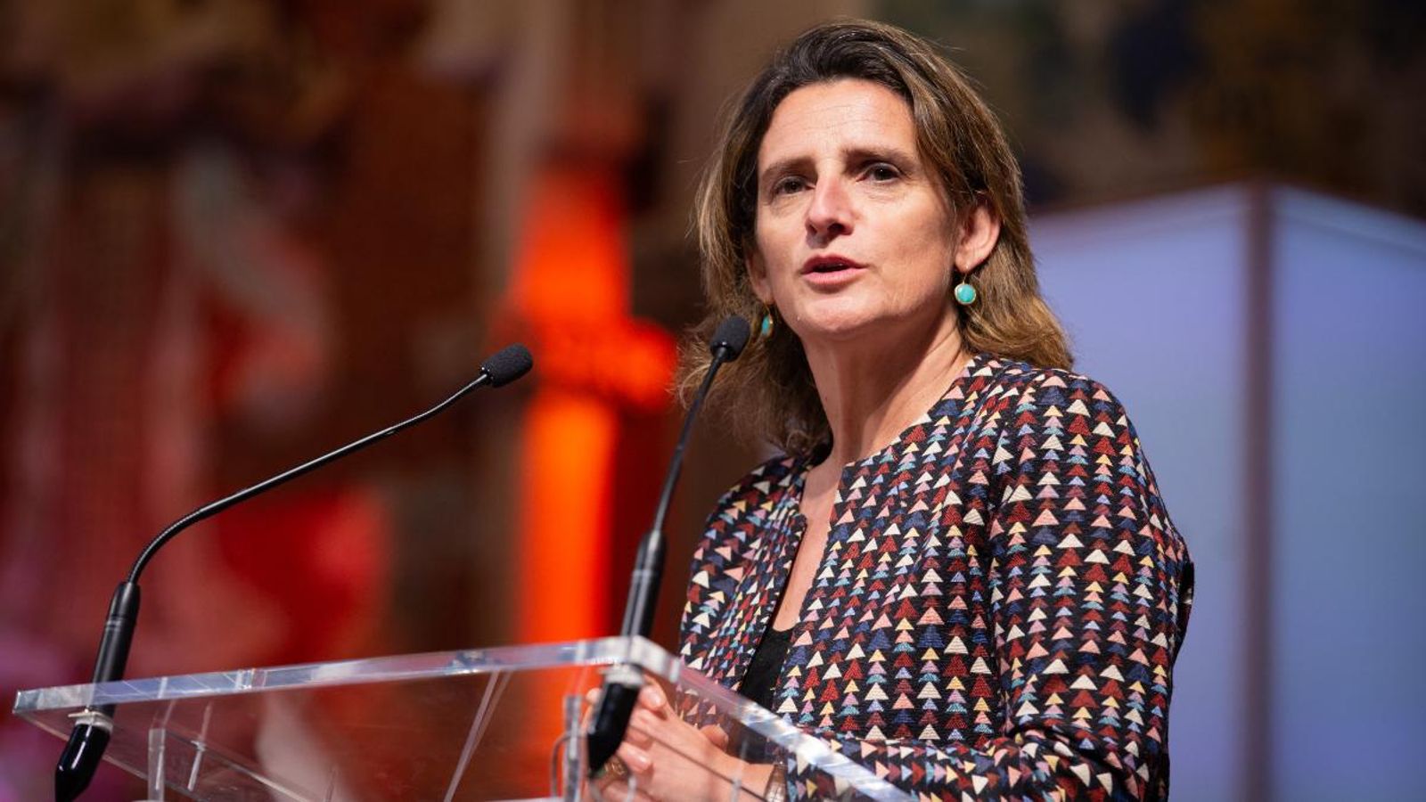 La vicepresidenta de Transició Ecològica, Teresa Ribera, en una imatge d’arxiu