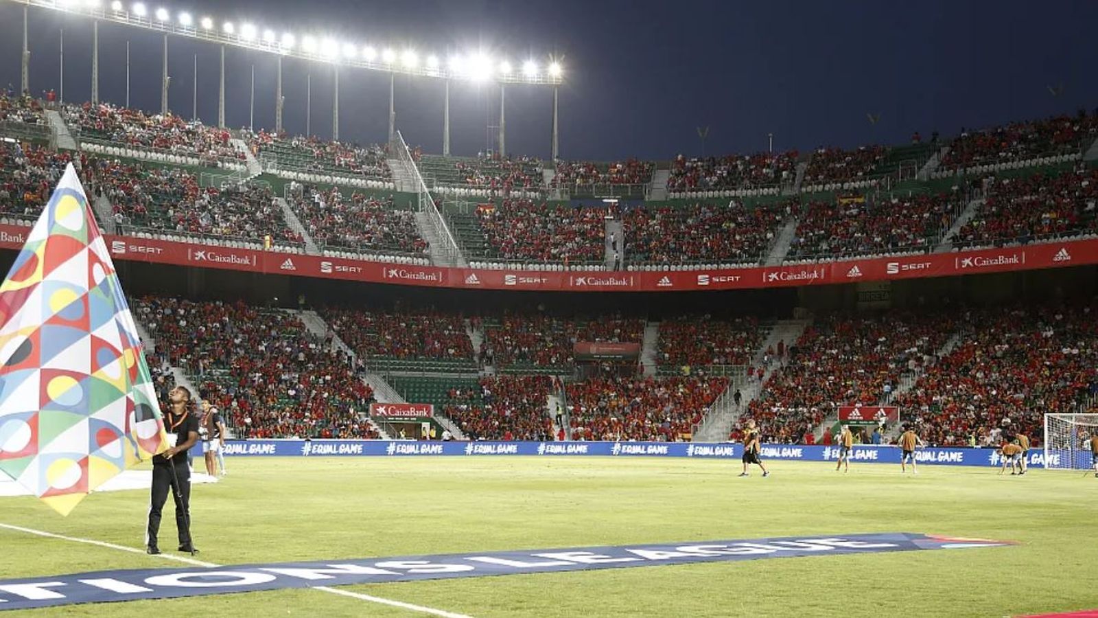Imatge d'arxiu d'un partit de la selecció a Elx