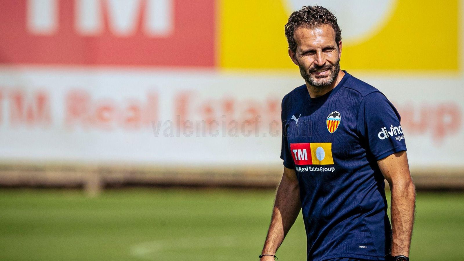 L'entrenador del València, Rubén Baraja