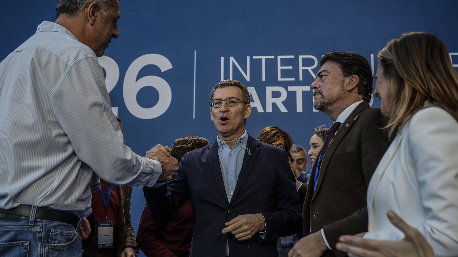 Xavier García Albiol en la 26 Intermunicipal del PP en febrer a València