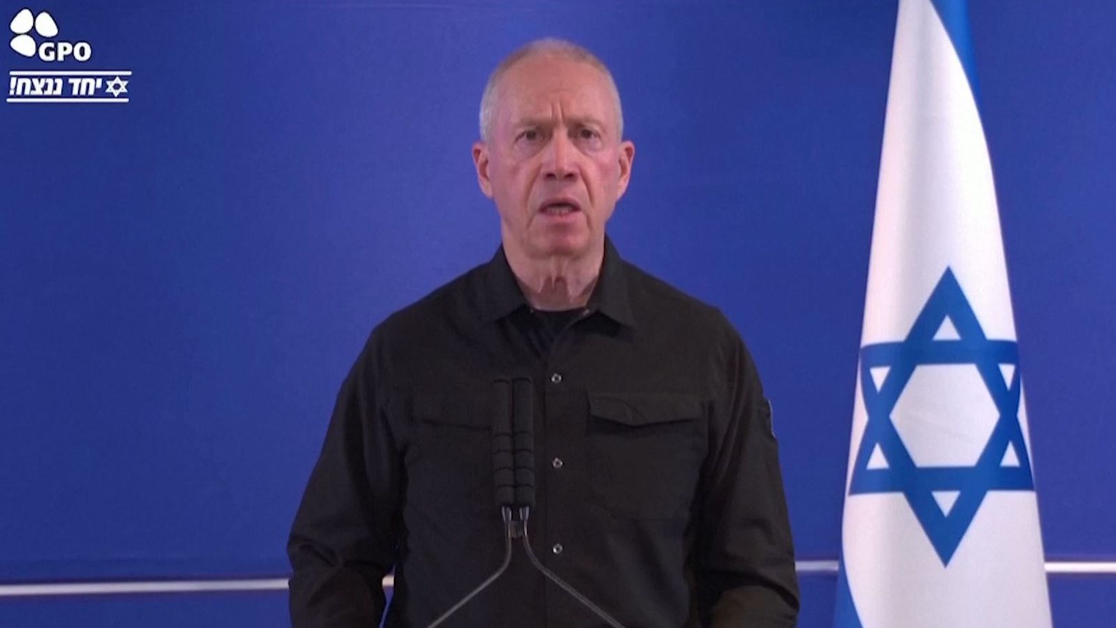 El ministre de Defensa d'Israel Yoav Gallant