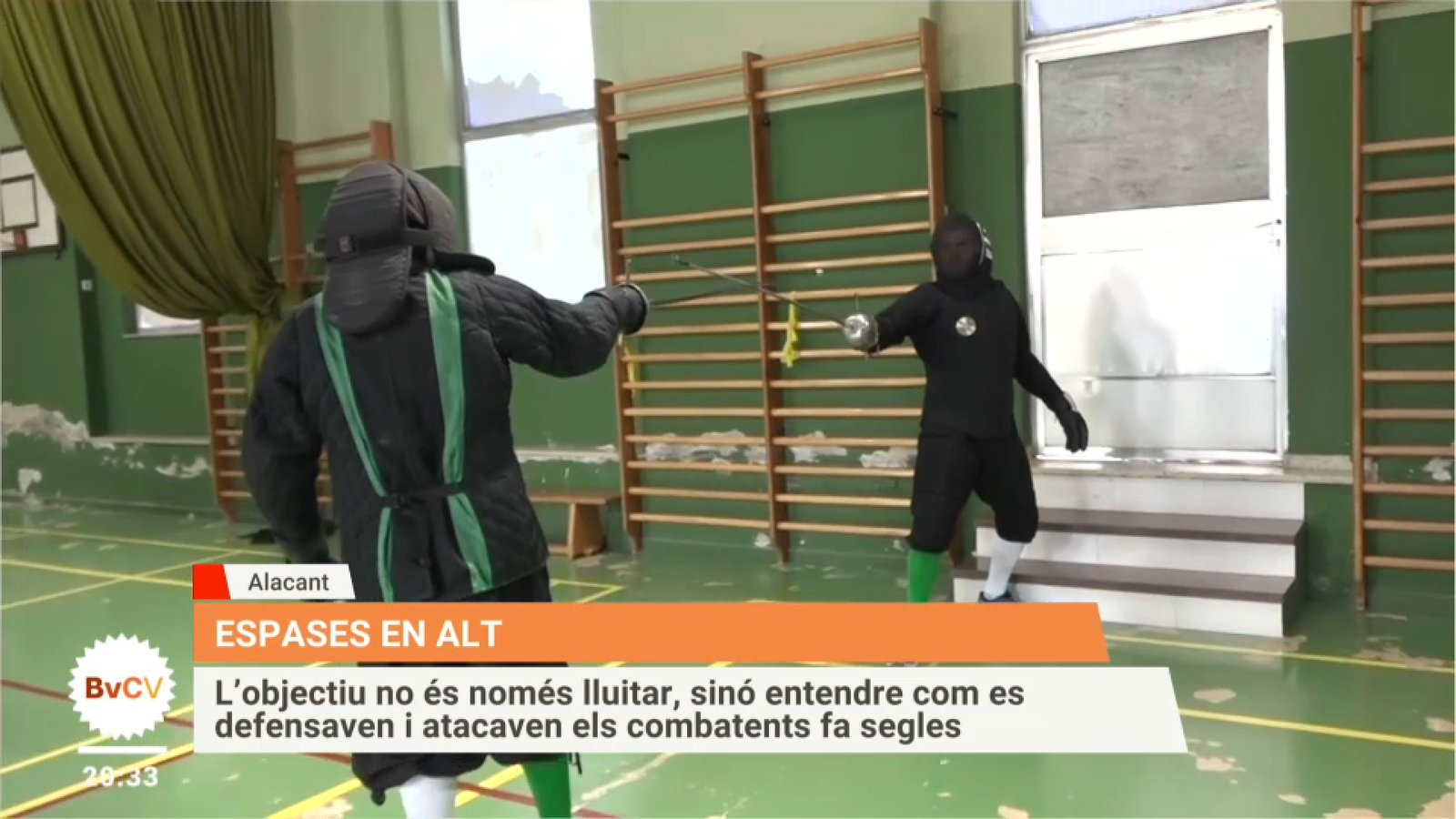 L'esgrima històrica, una disciplina que combina història, esport i cultura