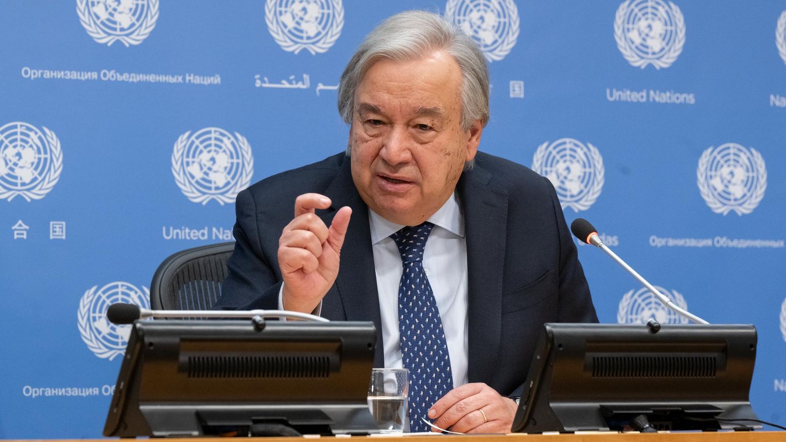 Guterres, en arxiu