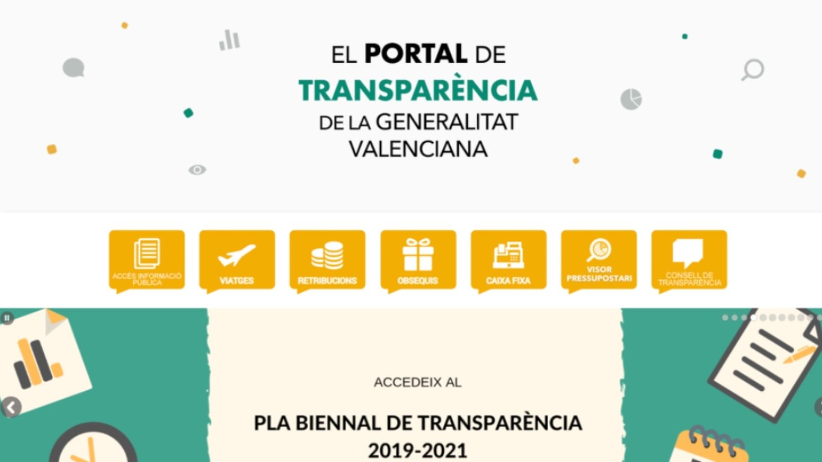 Portal de transparència de la Generalitat