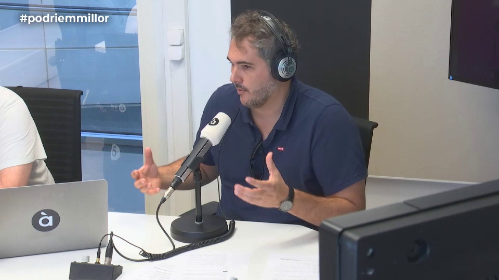 Captura d'Andreu Escrivà durant la seua secció al Podríem fer-ho millor