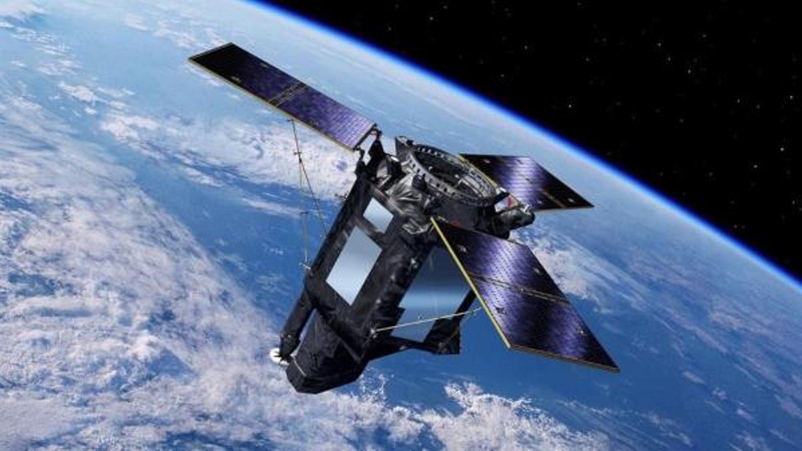 Il·lustració facilitada del satèl·lit espanyol Seosat-Ingenio