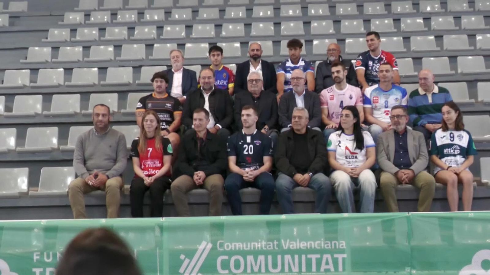 Imatge dels esportistes del Projecte FER