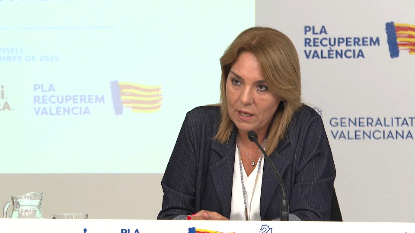 La vicepresidenta i consellera de Servicis Socials, Susana Camarero