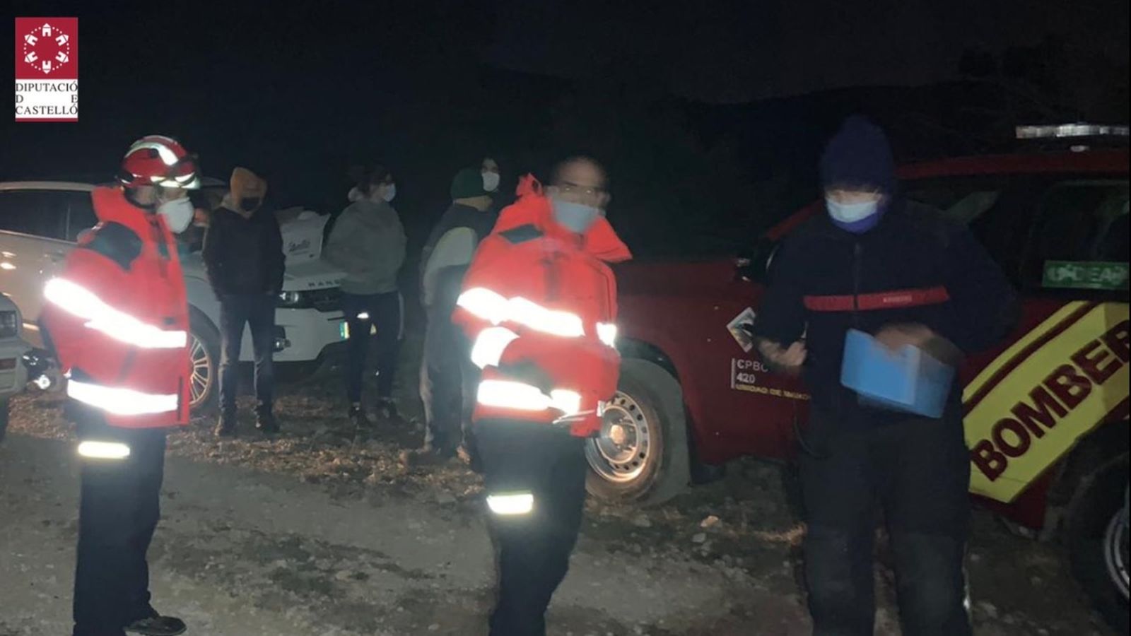 El dispositiu de cerca va començar en la vesprada de diumenge i ha continuat a la nit