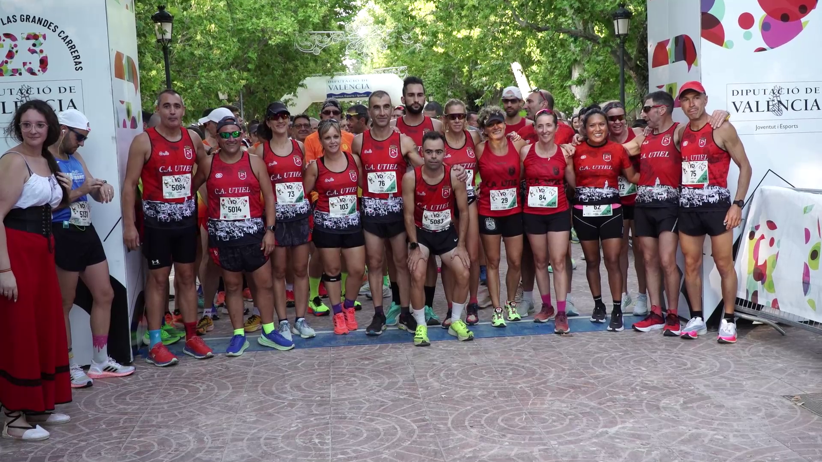 Imatge de una carrera del Circuit de Carreres Populars