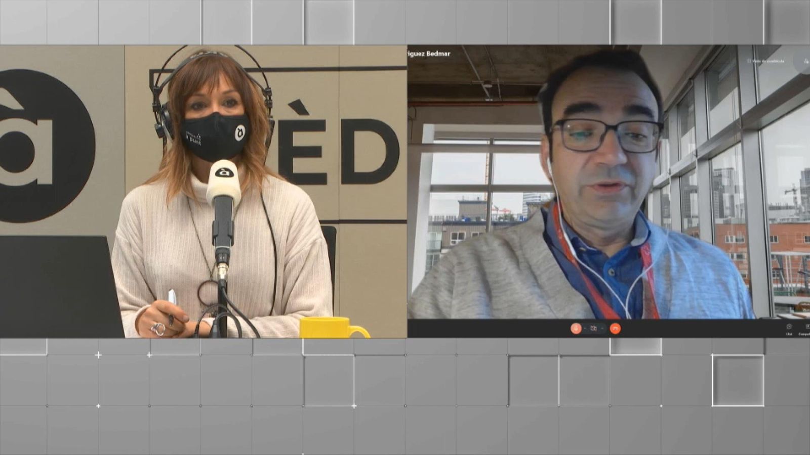 Clara Castelló entrevista el coordinador autonòmic de la Creu Roja, Miguel Ángel Rodríguez Clara Castelló entrevista al coordinador autonòmic de la Creu Roja, Miguel Ángel Rodríguez