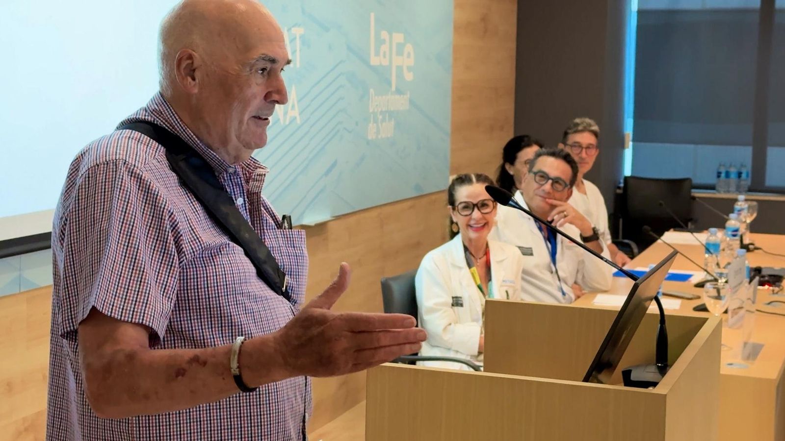 Gervasio Ortiz celebra el dècim aniversari amb un cor mecànic en unes jornades de La Fe Gervasio Ortiz celebra el dècim aniversari amb un cor mecànic en unes jornades de la Fe