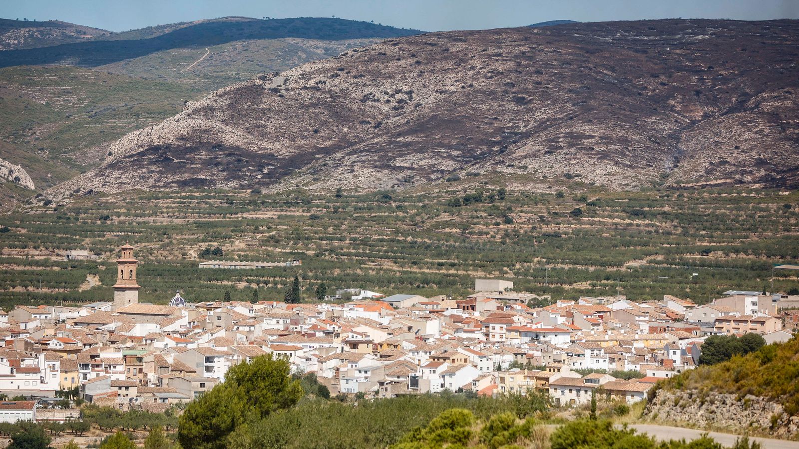 L'incendi de Begís va canviar el paisatge de diversos municipis de l'Alt Palància, que han vist com s'han reduït els visitants